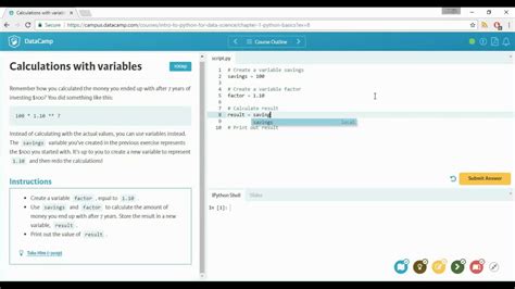 datacamp introduction to functions in python answers