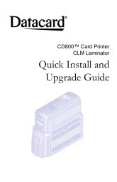 Datacard Cd800 Installation And Administrators Guide