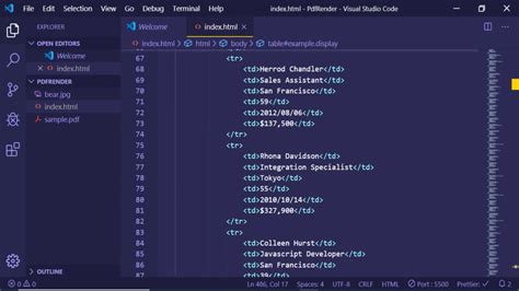 Datatables Js Optimization