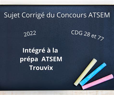 Livre Concours ATSEM/ASEM Annales corrigées Concours 20212022