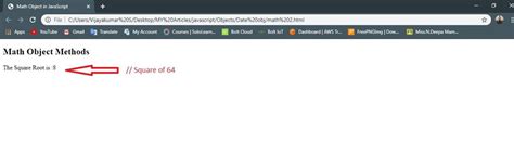 date and math object in javascript