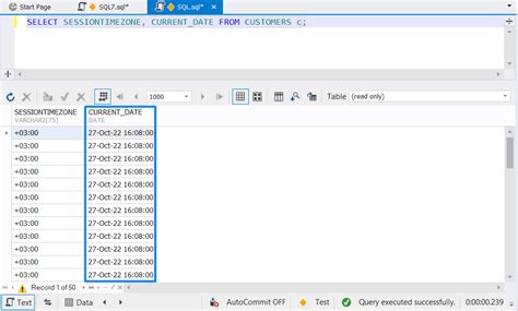 date and time datatype in oracle sql