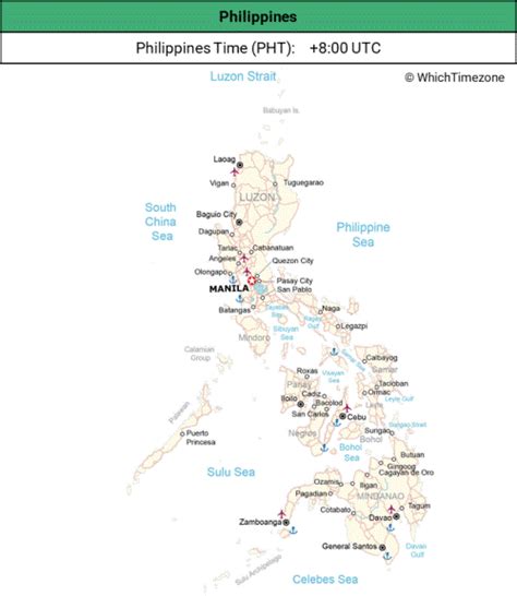 date and time in philippines utc