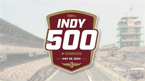 date and time of indianapolis 500