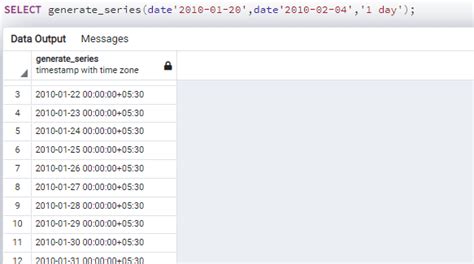 Date Between Two Dates In Postgresql