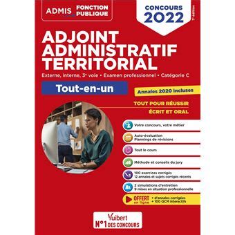 Livre Adjoint technique principal de 2e classe 20212022, Concours et