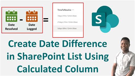date difference in sharepoint list