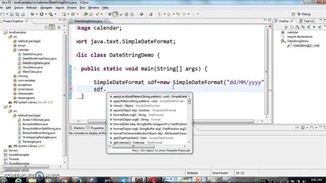 date format dd mm yyyy java