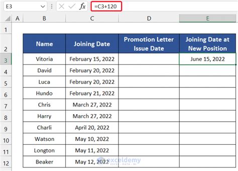 date format excel mail merge