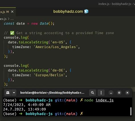 date object in javascript with timezone