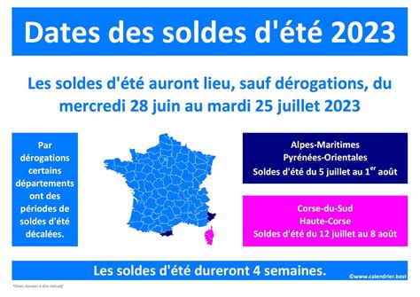 date solde juin 2023