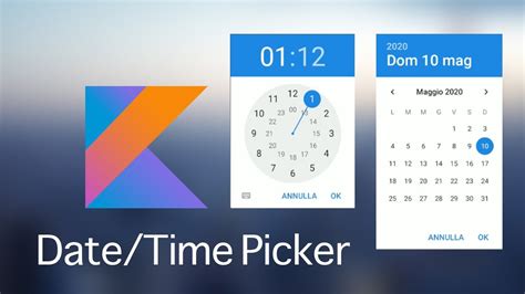 date time picker in android kotlin