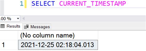 date timestamp in sql developer