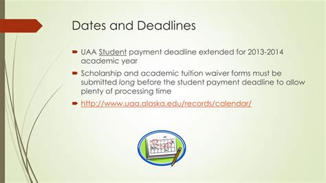 Dates And Deadlines Uaa