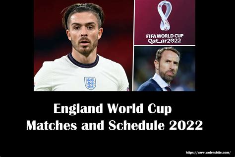 dates for england world cup matches