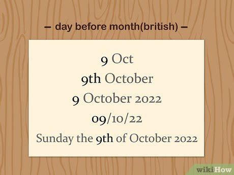 Dates In Uk Format
