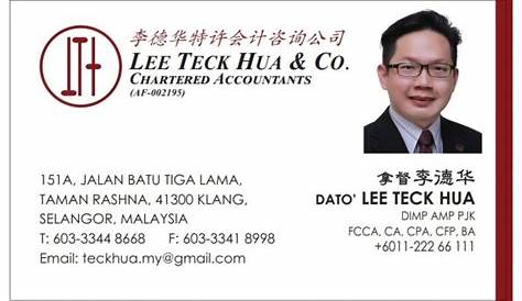 LEE TECK HUA & CO (Klang, Malaysia) - Contact Phone, Address