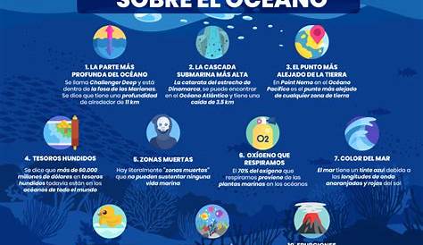 10 datos interesantes sobre el océano - INFOGRAFIAR