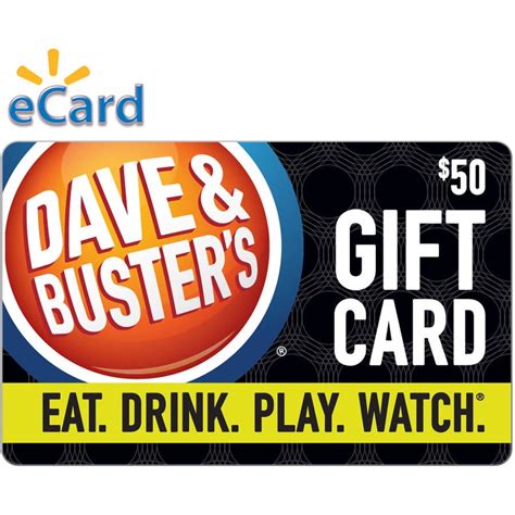 dave and busters gift card