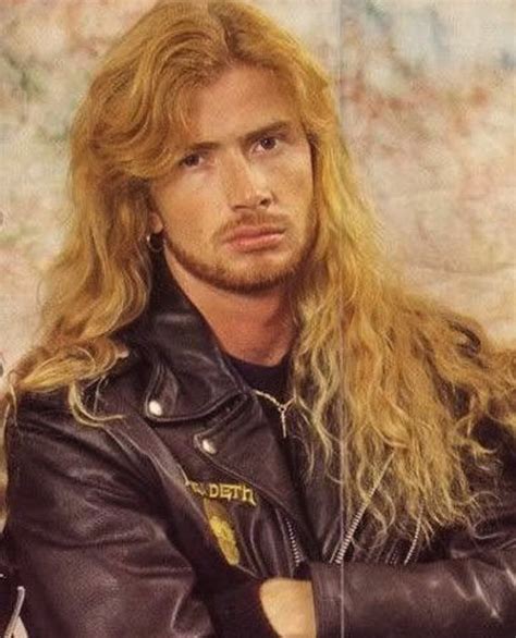 dave mustaine joven