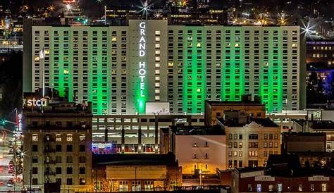 Davenport Grand Spokane Phone Number All The Elegance Of S Famous Hotel In Downtown Washington Night Phot Hotel Cool Places To Visit Downtown