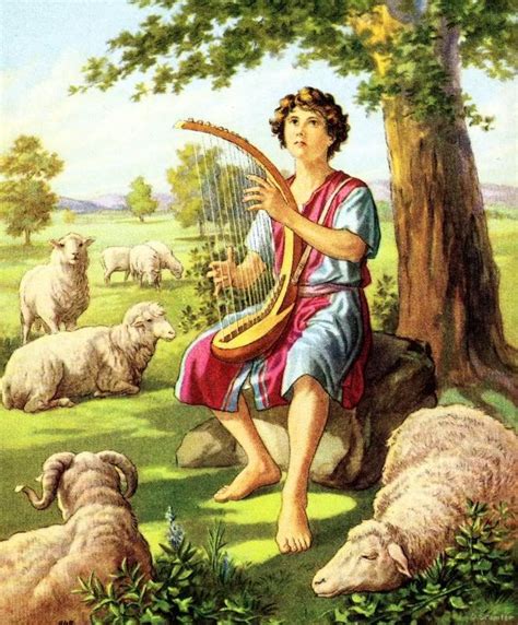 david as a shepherd boy story