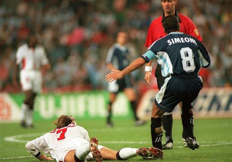 david beckham 1998 free kick