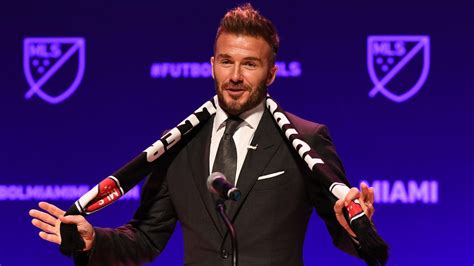 david beckham eigener verein