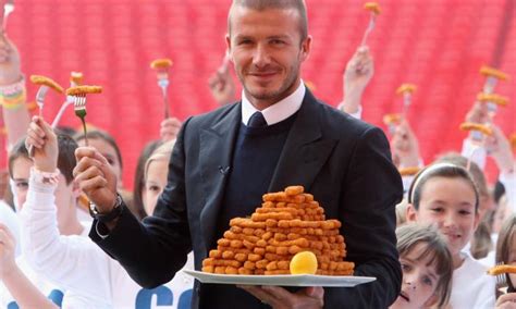 david beckham favourite food