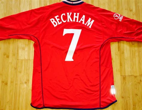 david beckham long sleeve jersey