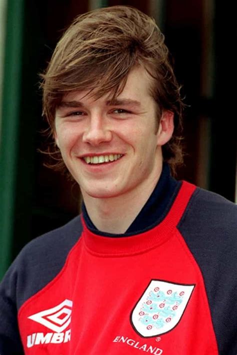 david beckham young