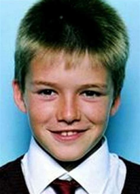 david beckham young boy