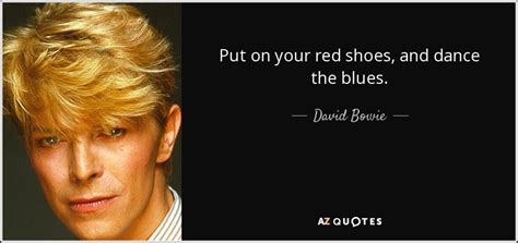 david bowie put on your red dress