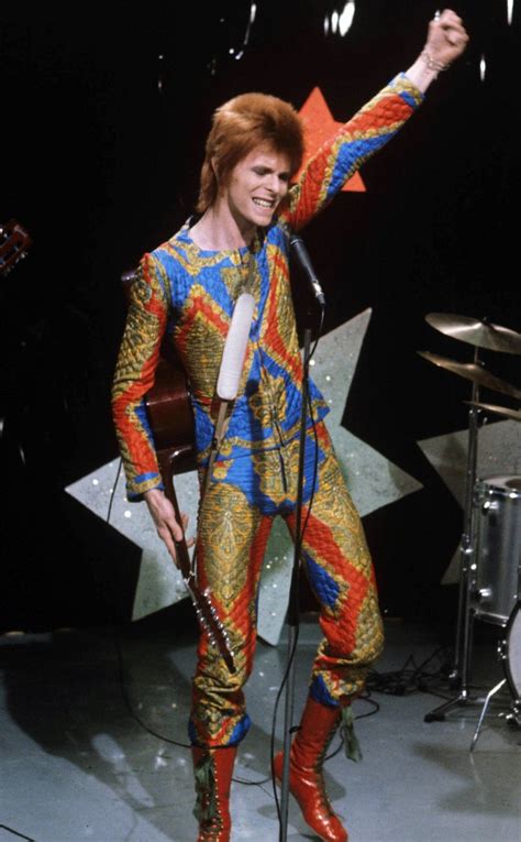 david bowie quilted jumpsuit