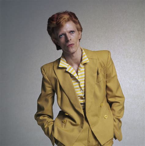 david bowie yellow suit