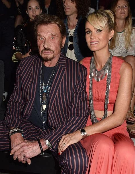 david hallyday age difference with wife