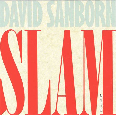 david sanborn slam