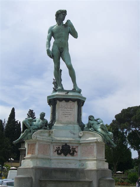 Michelangelo's David statue in Florence