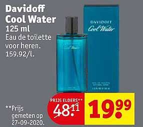 davidoff cool water 125 ml kruidvat