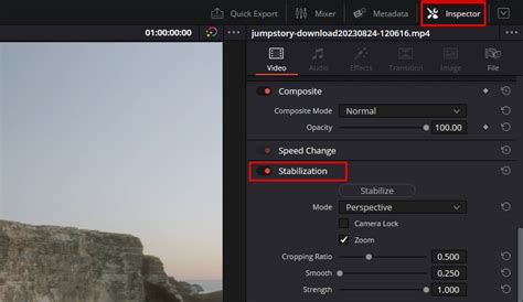 How to Stabilize footage in Davinci Resolve *EASY METHOD* YouTube