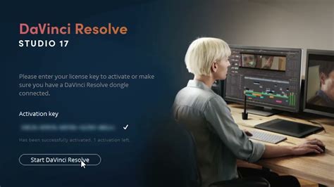 Davinci resolve 17 studio activation key mensaxis