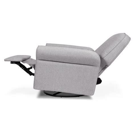 DaVinci Ruby Recliner and Swivel Glider in Gray and Cream, Greenguard