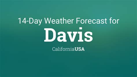 davis ca weather ca