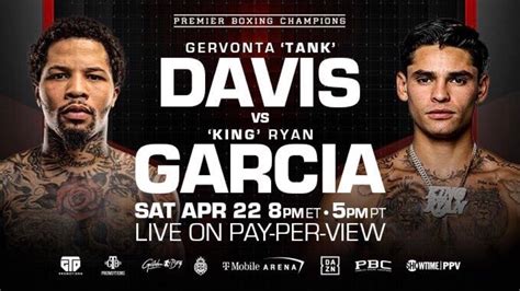 davis vs ryan garcia date