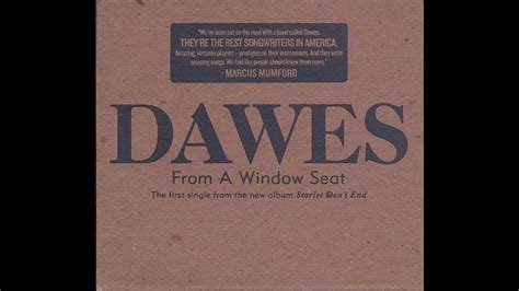Dawes From A Window Seat