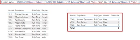 Dax Filter Several Values