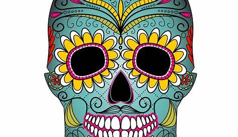 Day Of The Dead Skull By Potionanimation D Fy M | Free Images at Clker