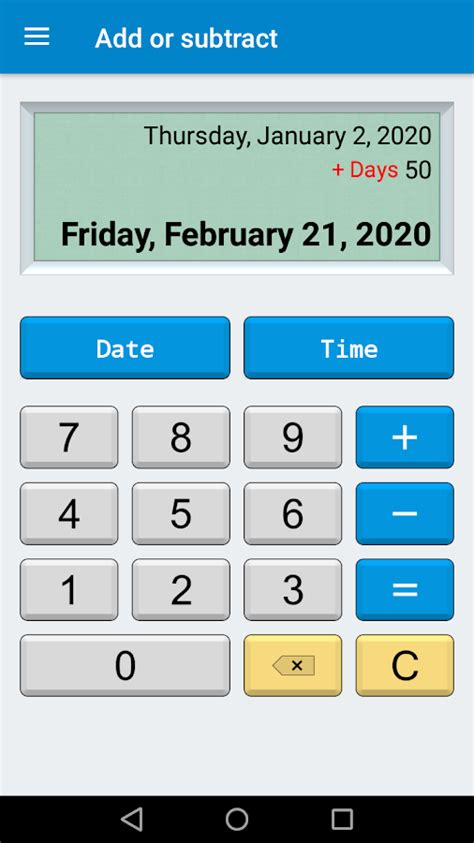 day calendar calculator