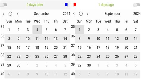 Day Counter Calendar