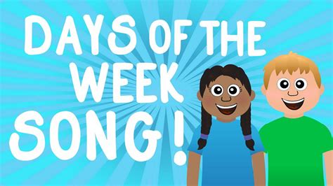 day of the week song for kids